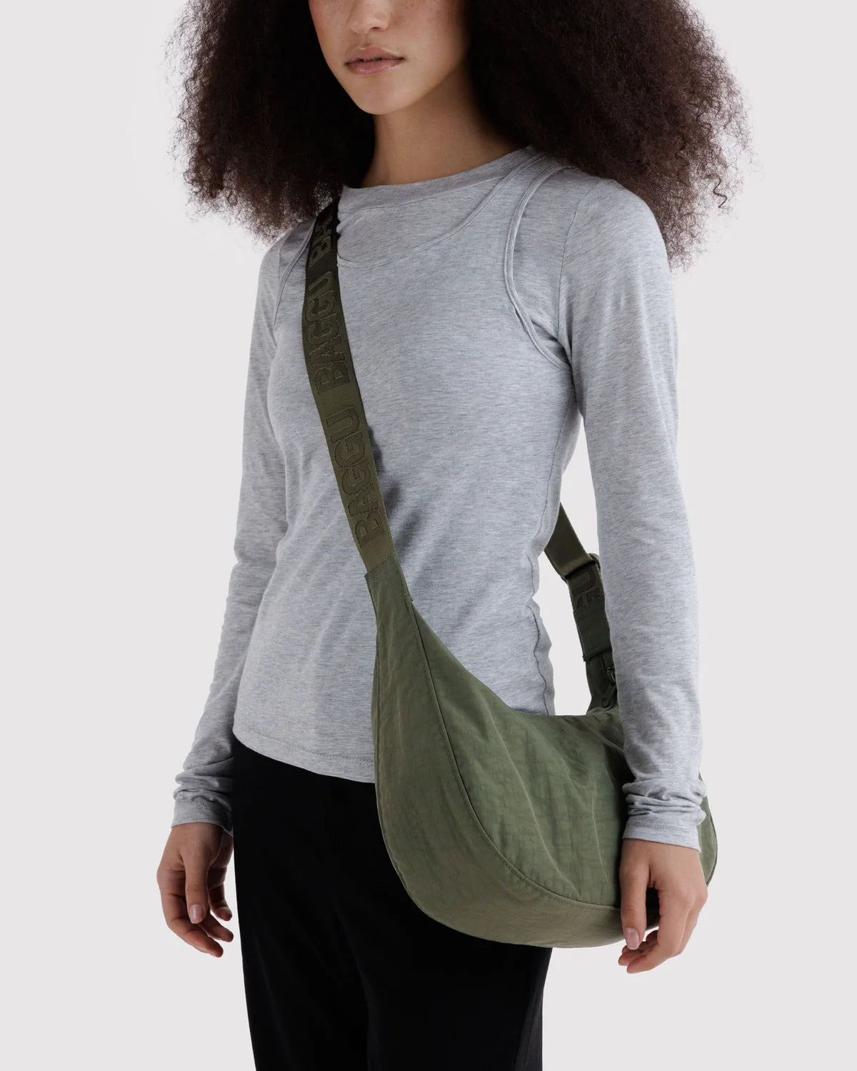 Baggu Medium Nylon Crescent Bag - Multiple Options