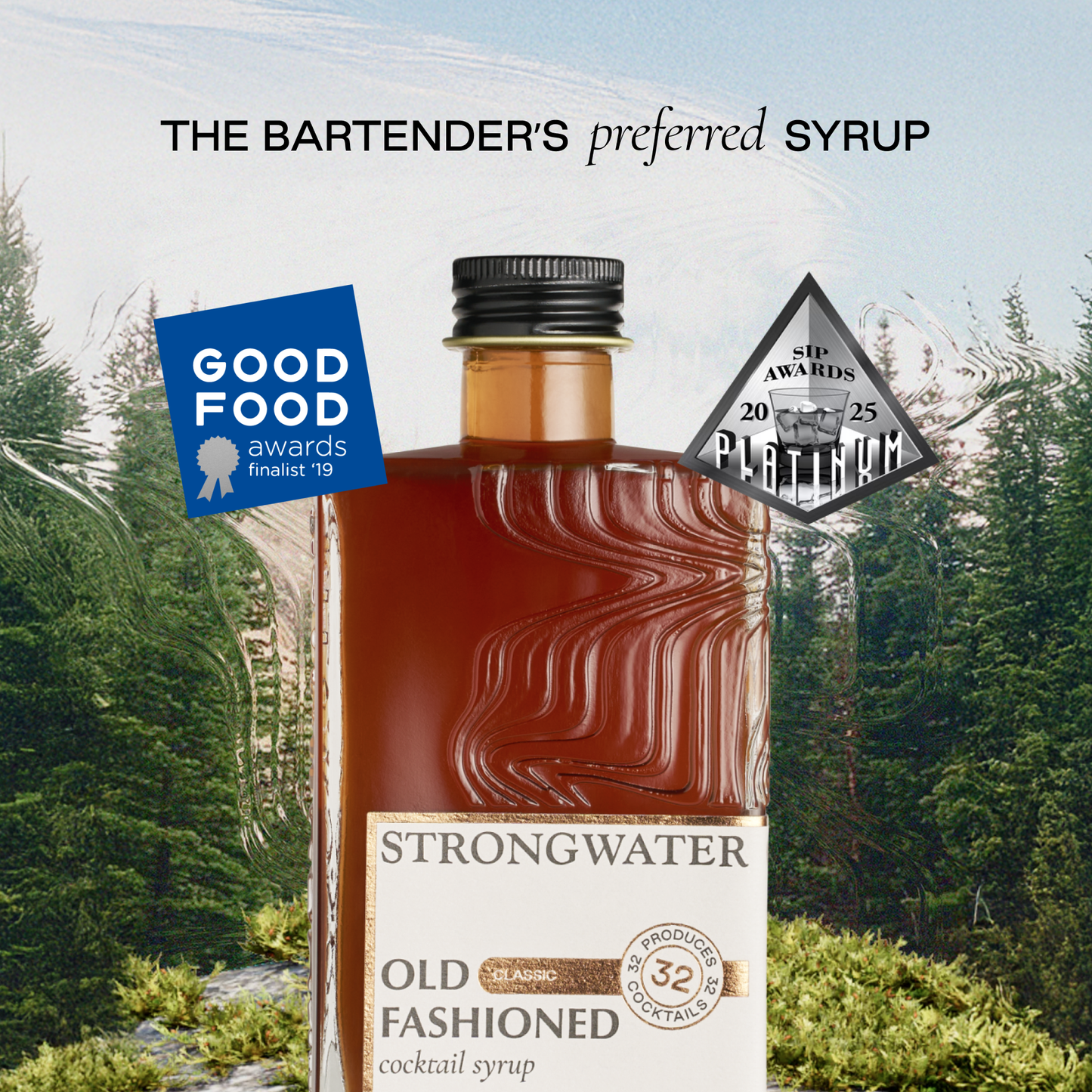Strongwater Old Fashioned Cocktail Mixer Syrup