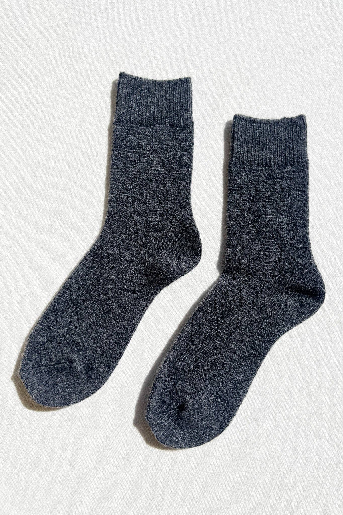 Le Bon Shoppe Cashmere Pointelle Socks - Multiple Options