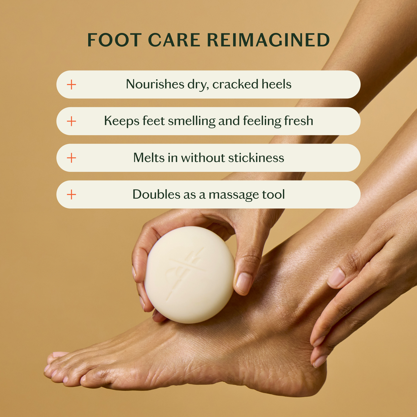 Kate McLeod The Foot Stone | Solid Foot Moisturizer