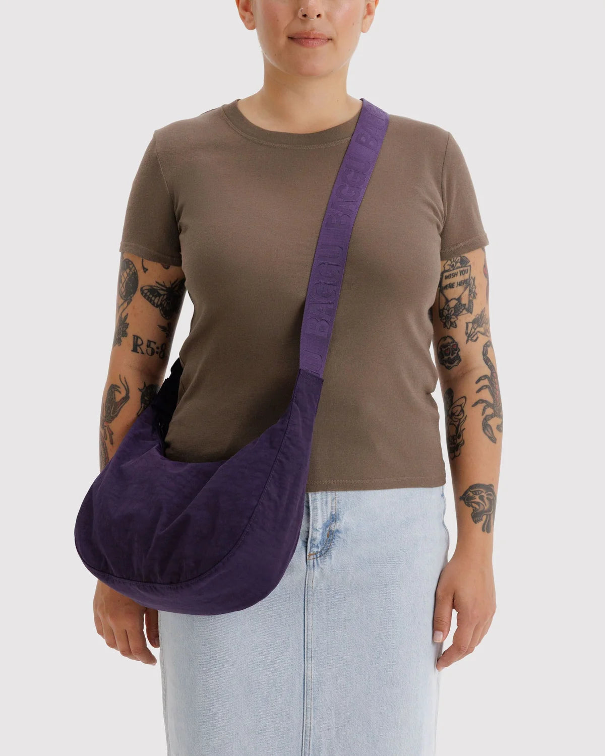 Baggu Medium Nylon Crescent Bag - Multiple Options