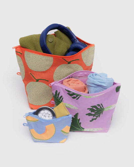 Baggu Go Pouch Set - Multiple Options