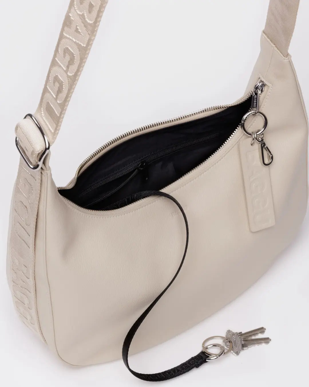 Baggu Medium Recycled Leather Crescent Bag - Multiple Options