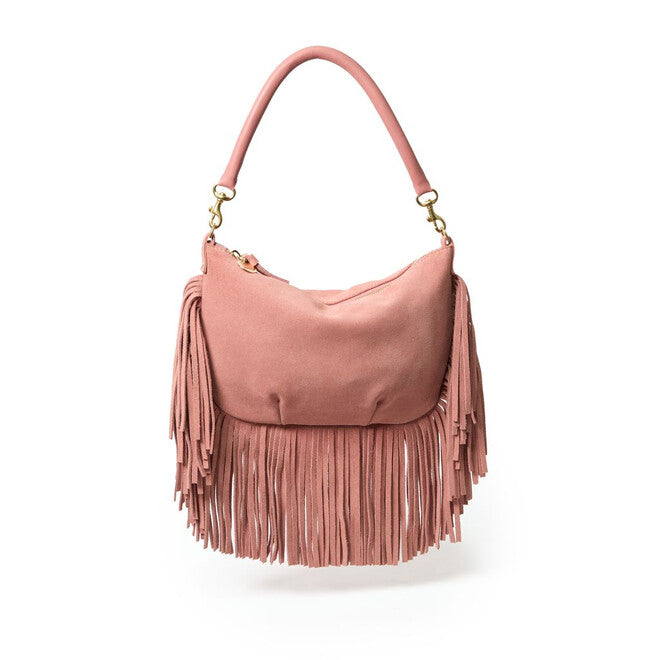 Petit Moyen Messenger - Suede Fringe