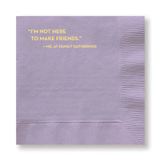 Sapling Press Cocktail Napkins - Multiple Options