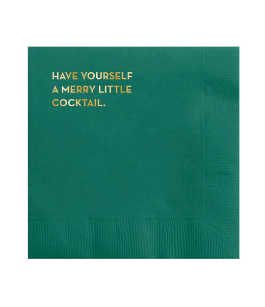 Sapling Press Cocktail Napkins - Multiple Options