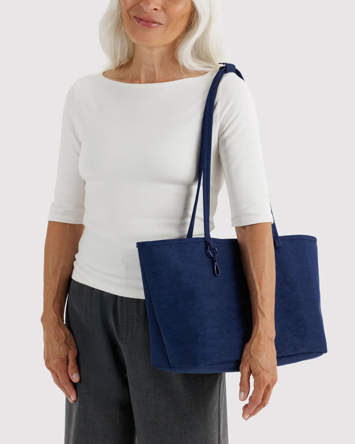 Baggu Medium Nylon Reversible Tote - Multiple Options