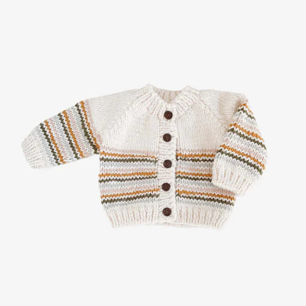 The Blueberry Hill Rainbow Stripe Cardigan - Multiple Options