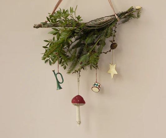 Maileg Mushroom Ornament - Multiple Options