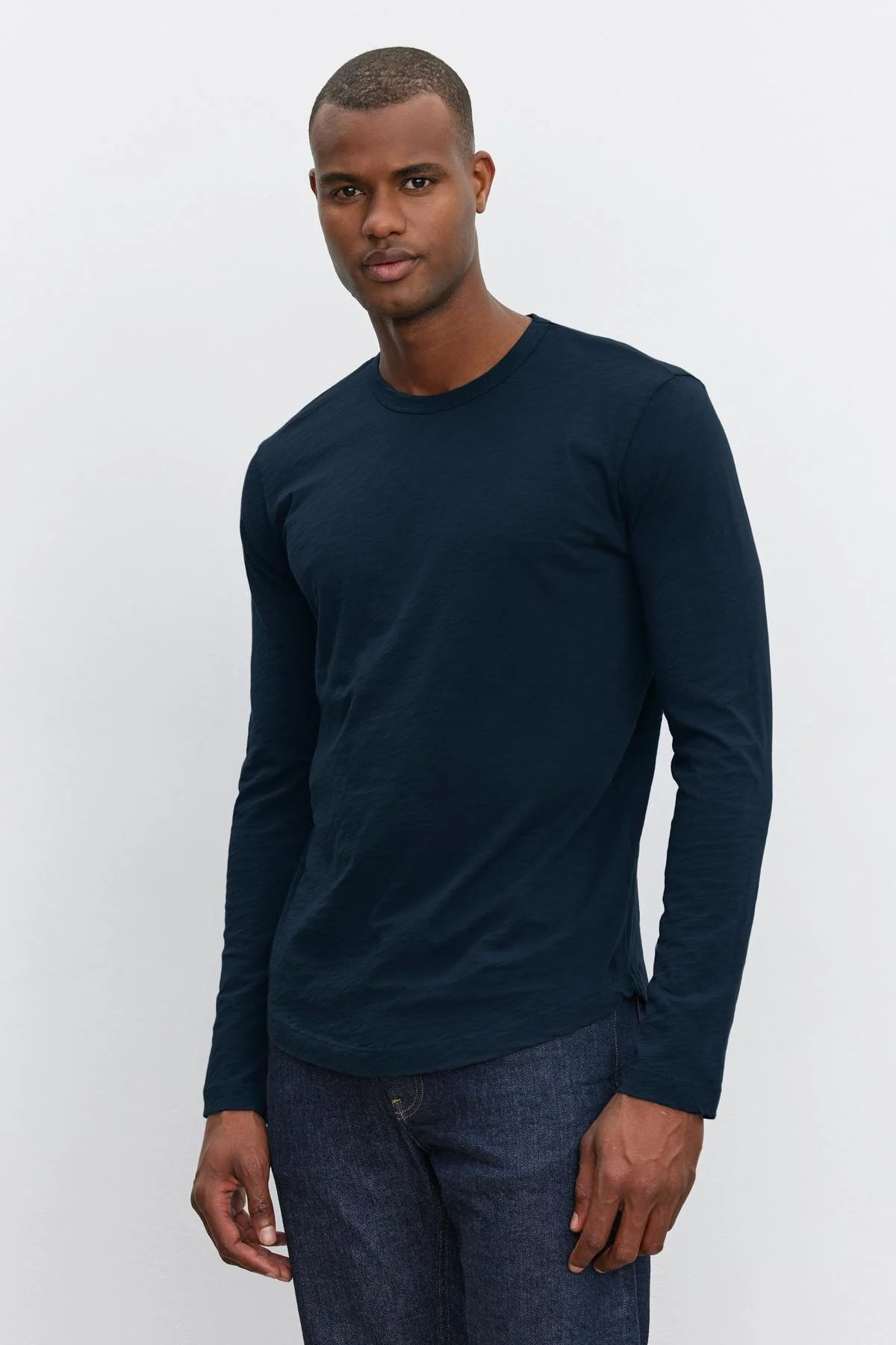 Velvet Kai Men's Long Sleeve Crew Neck Top - Multiple Options