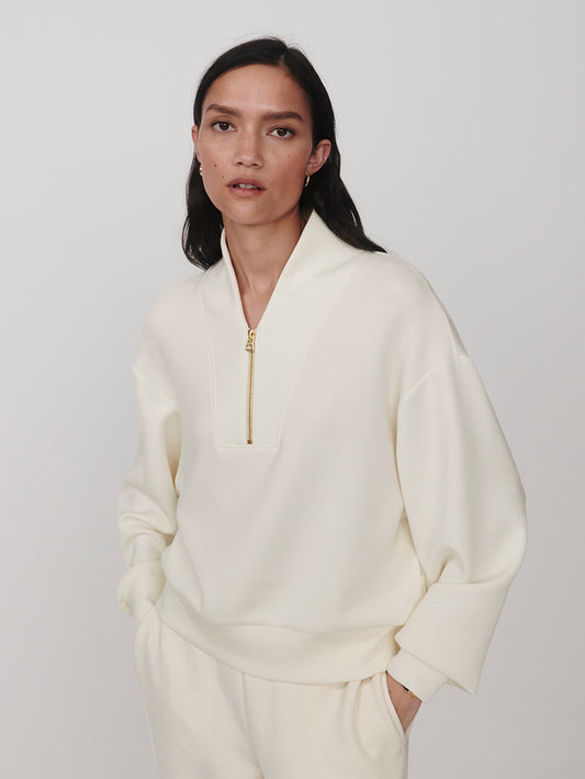 Varley Davidson Sweat Top, Pristine