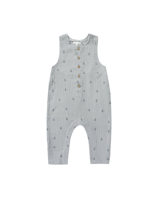 Rylee + Cru Button Jumpsuit, Anchors