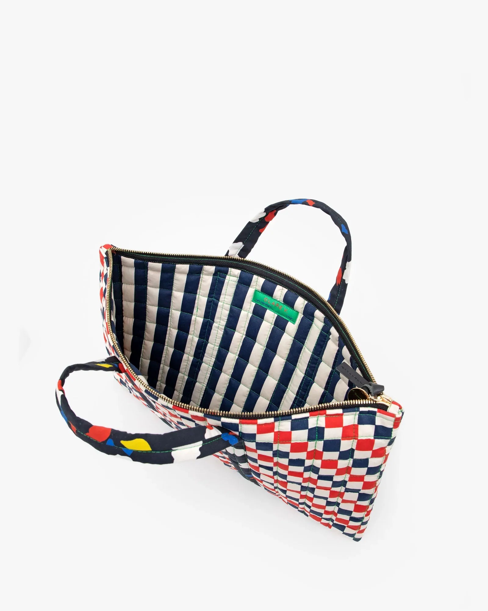 Clare V Laptop Case, Navy & Poppy Checker – The Find North Clare V Laptop Case, Navy & Poppy Checker – The Find North