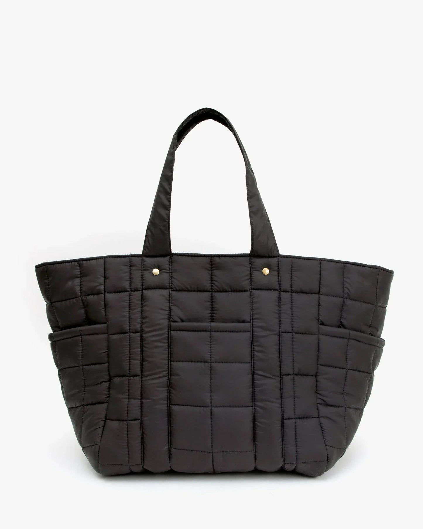 Clare V Le Box Tote Sportif, Quilted Cloud Nylon