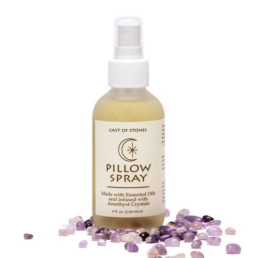 Cast of Stones Pillow Spray Infused w/ Amethyst Crystals